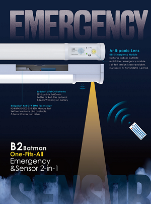 Soluție inovatoare de iluminat de urgență Fanxstar: sursă de alimentare inteligentă pentru driver LED de urgență Bridgelux K24 2-în-1