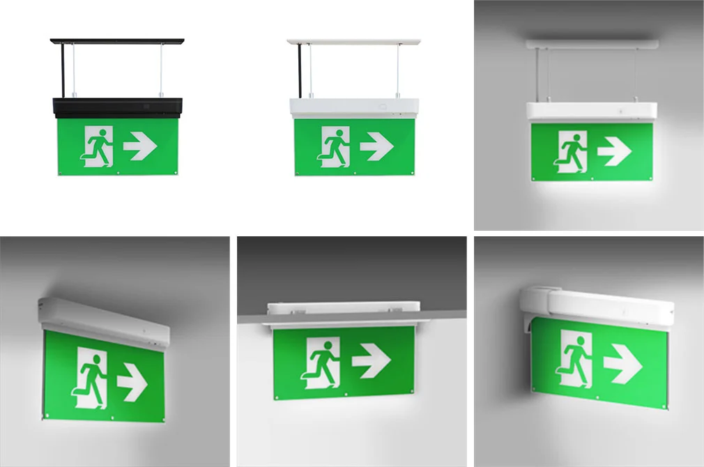 Suspended Led Emergency Exit Sign Light